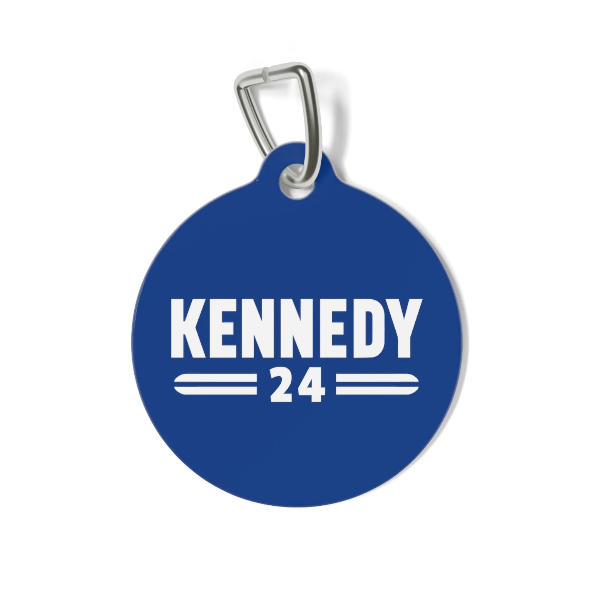 Kennedy Classic Pet Collar Tag in Blue