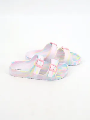 Kids Girl's Printed Sandals,Multi