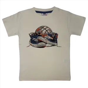 🎁Kids Short Sleeve Tee - Basketball Kicks