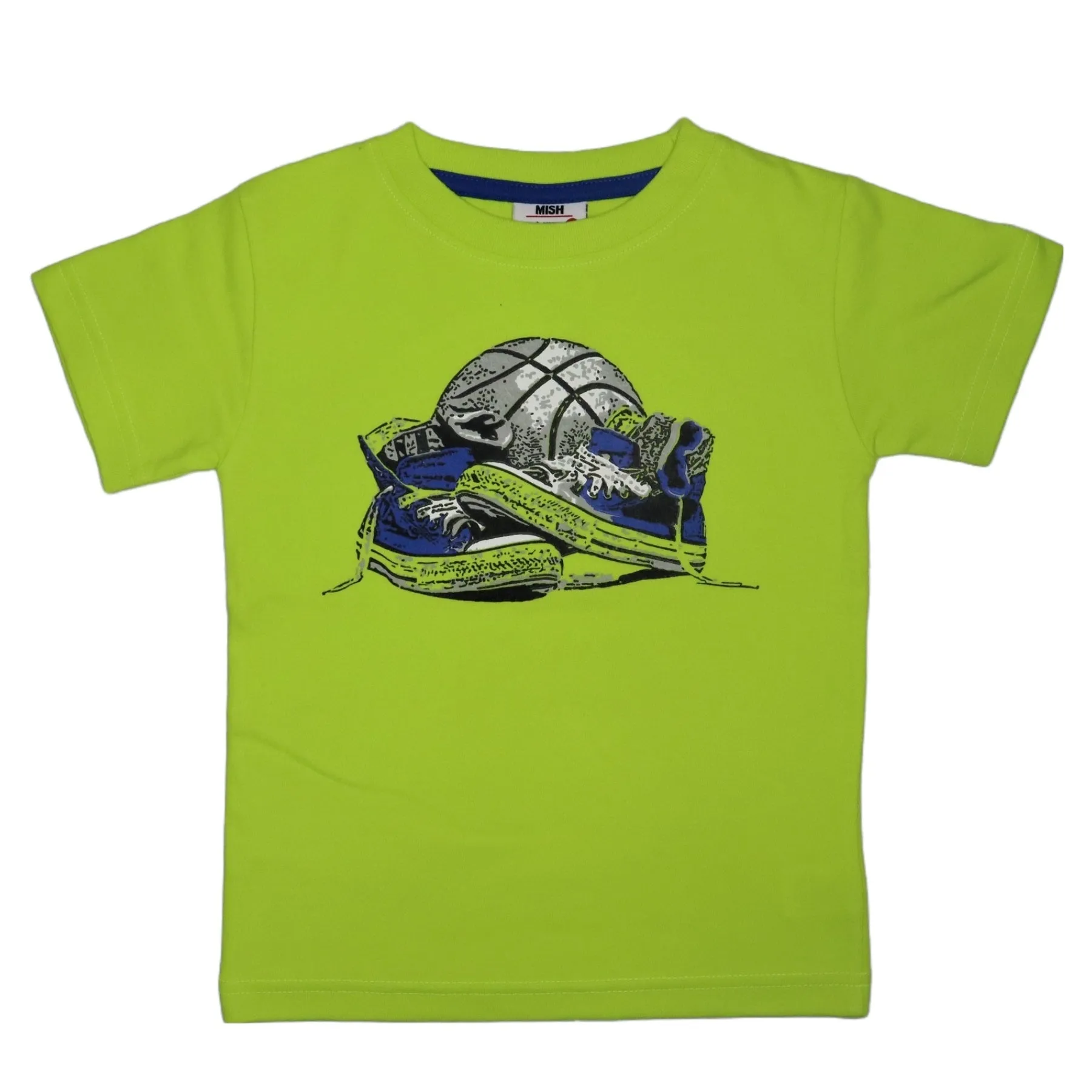 🎁Kids Short Sleeve Tee - Basketball Kicks