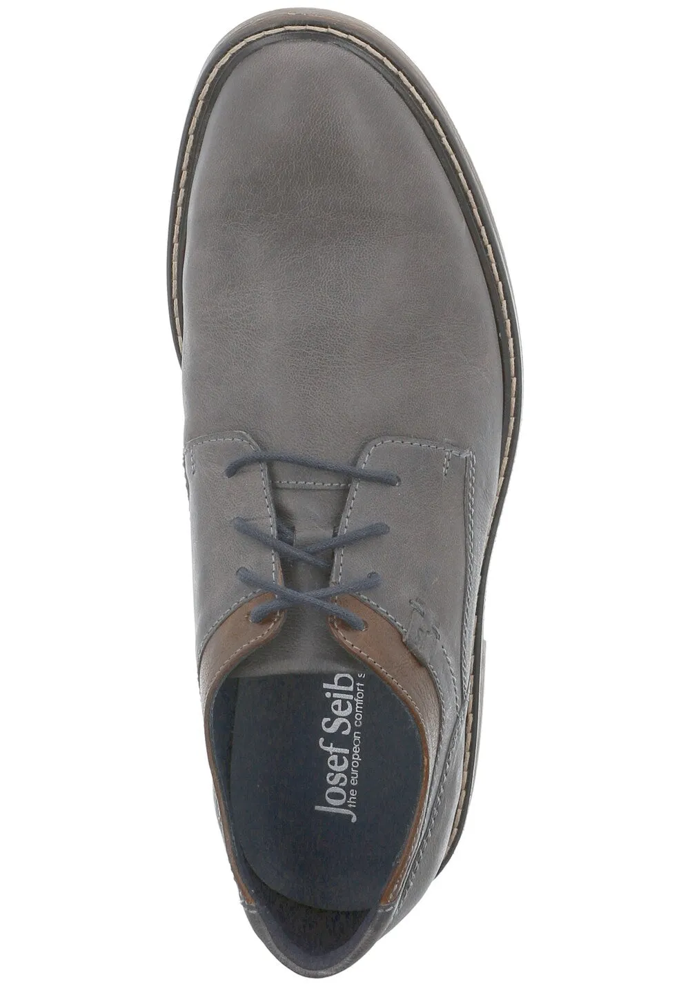 Lace-up shoes JOSEF SEIBEL Earl, grey/grey