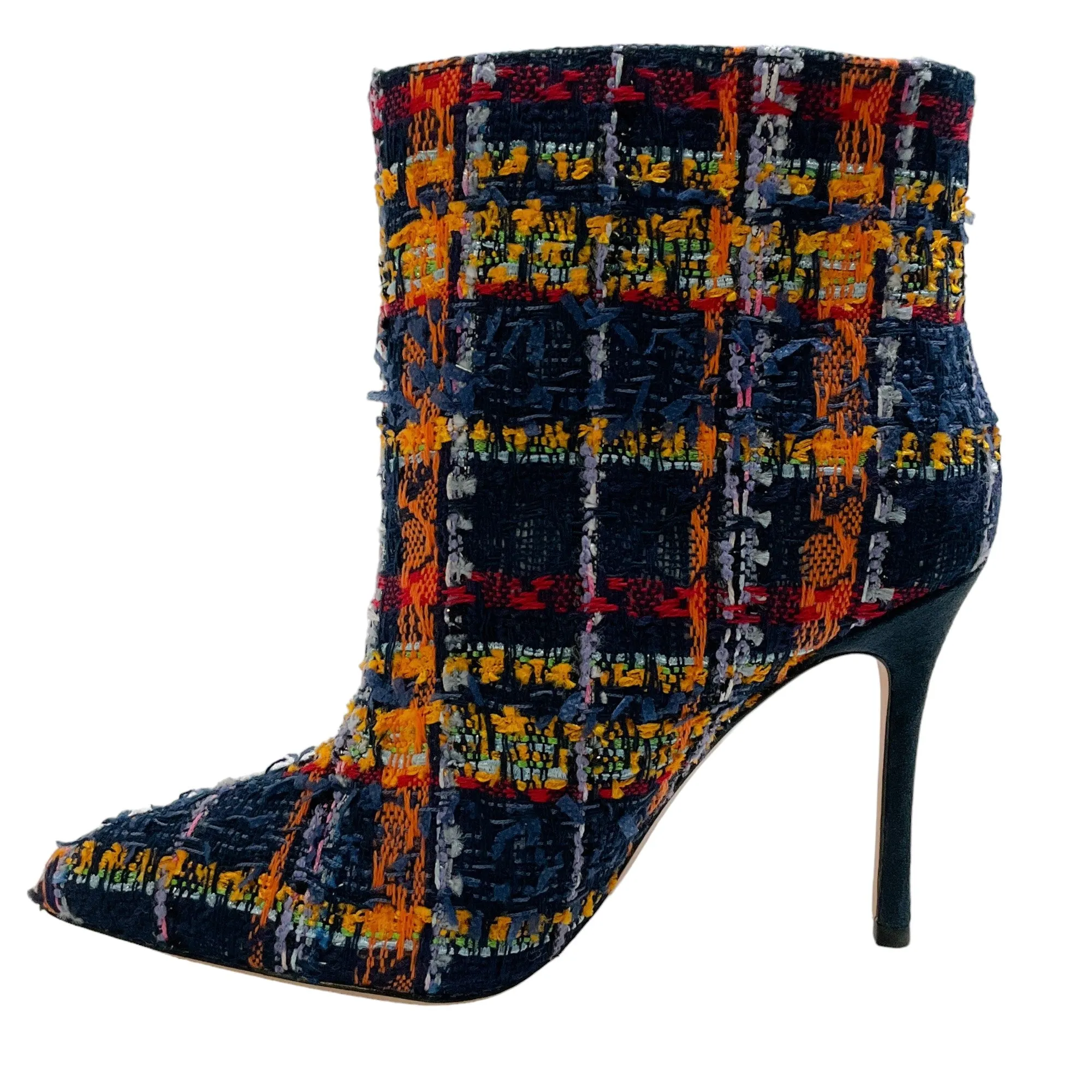 L'Agence Multi Tweed Mariette Booties