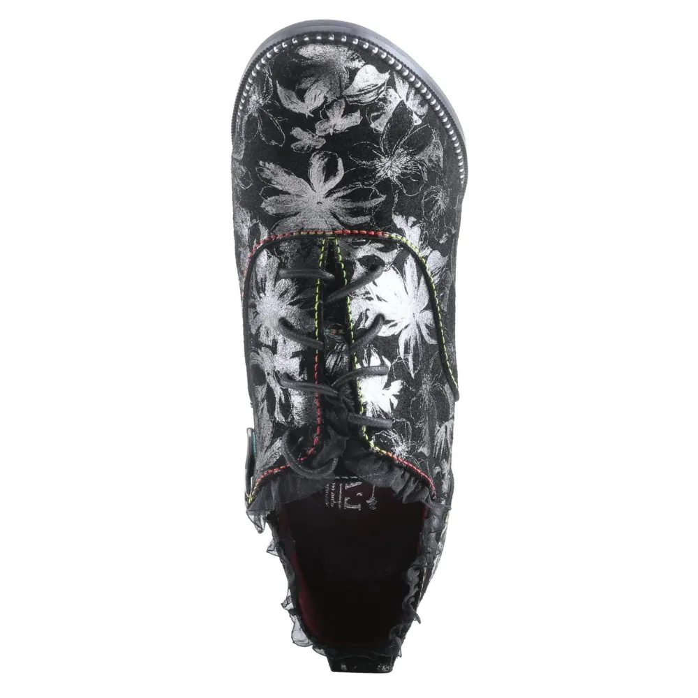 L`Artiste By Spring Step Glitzish Pewter Multi Shootie (Women's)