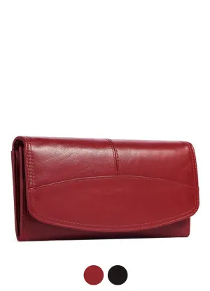 Laure Women's Leather Clutch Wallet