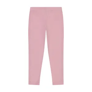 Leggings Light Pink Ribbed Knit