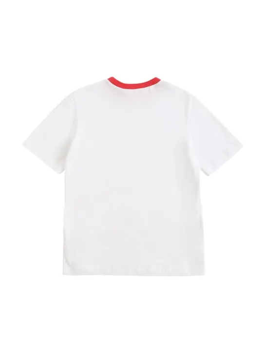 Marni Junior   Logo print cotton jersey t-shirt 