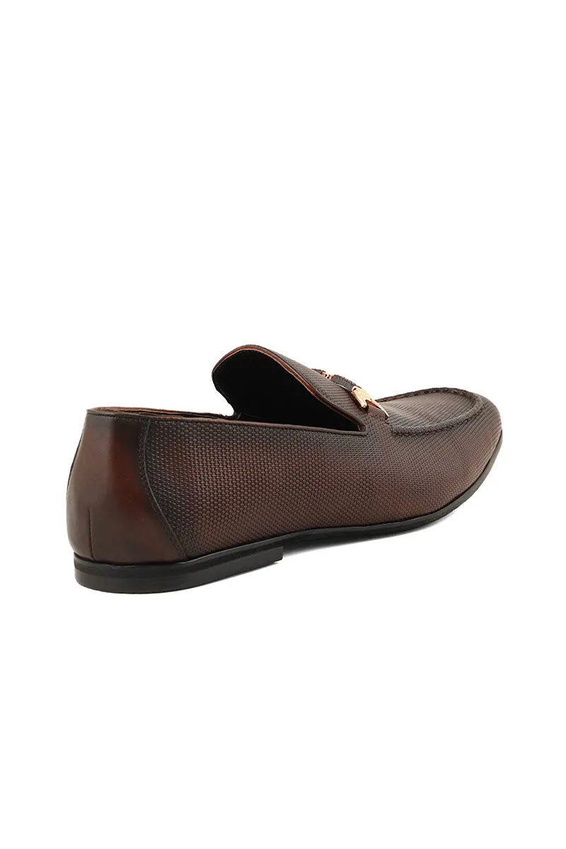 Men Formal Loafers M38085-Coffee