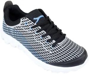 men's athletic sneakers - black/gray/blue Case of 12