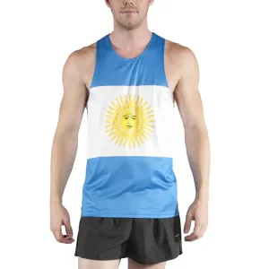 Men's Competitor Lite Printed Singlet [A-B] - Argentina