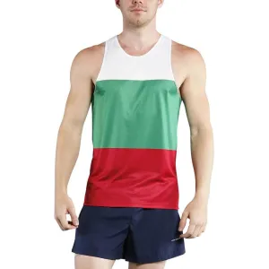 Men's Competitor Lite Printed Singlet [A-B] - Bulgaria