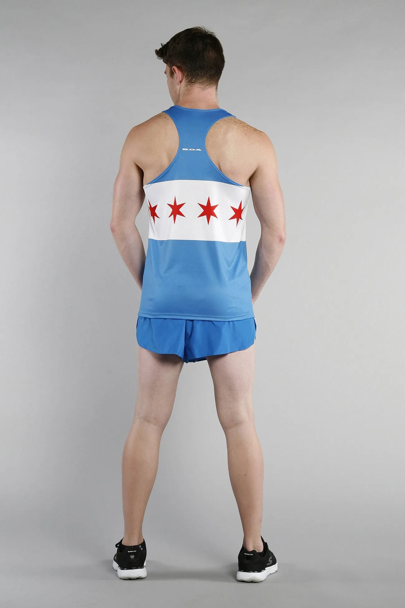 Men's Competitor Lite Printed Singlet [C] - Chicago