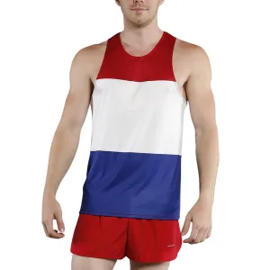 Men's Competitor Lite Printed Singlet [N] - Netherlands