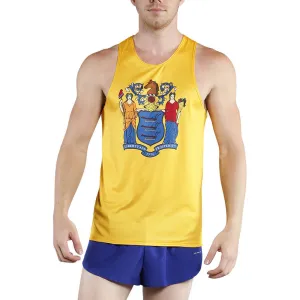 Men's Competitor Lite Printed Singlet [N] - New Jersey