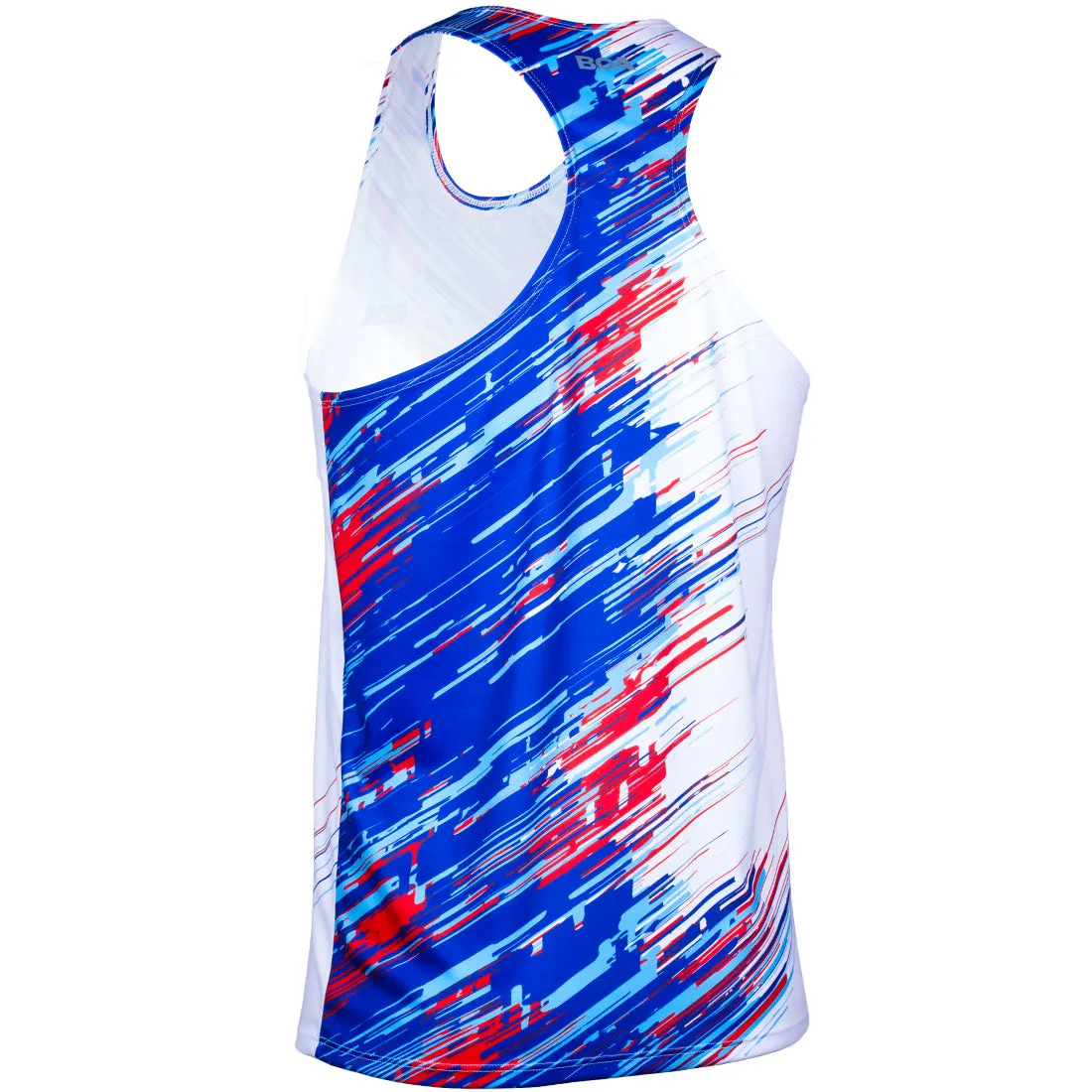 Men's Competitor Lite Printed Singlet - Oblique