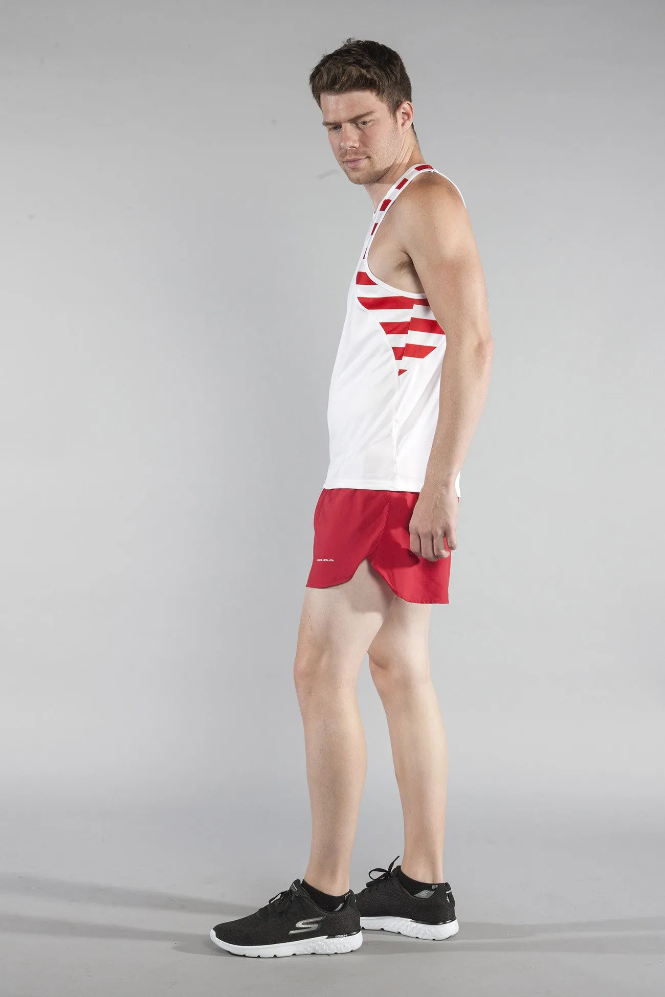 Men's Competitor Lite Printed Singlet - US Flag