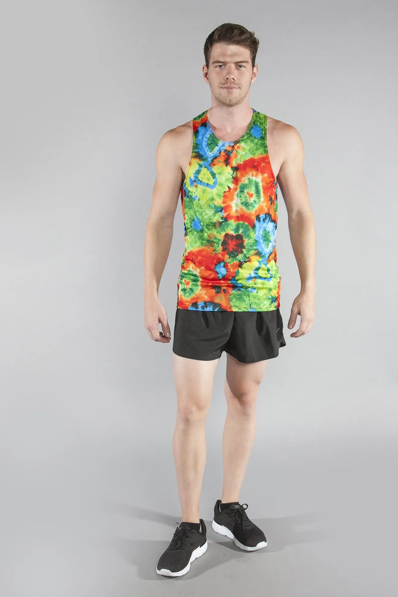 Men's Competitor Lite Printed Singlet - Woodstock