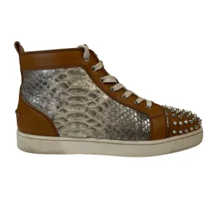 Men's Python Spike High Trainers Brown Size EU 42 / UK 8