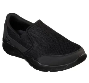 Mens Skechers Equalizer 3.0 - Bluegate Black/Black Slip On Sneaker Shoes