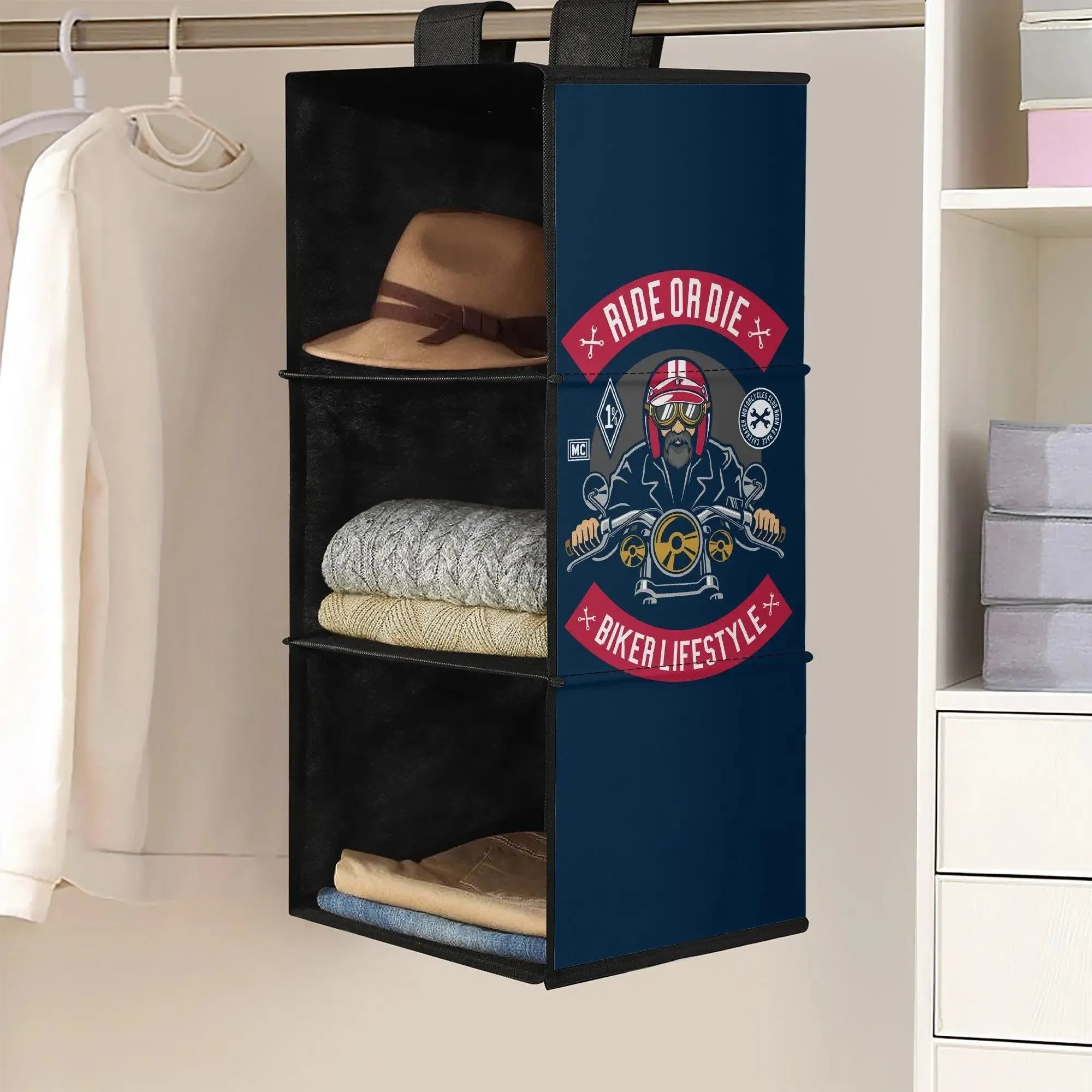 Misha Shelf Hanging Wardrobe