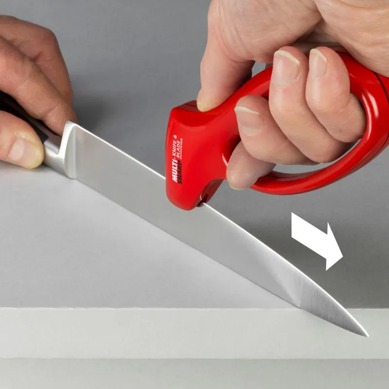 MULTI-SHARP KNIFE AND BLADE GUIDED SHARPENER MS4100