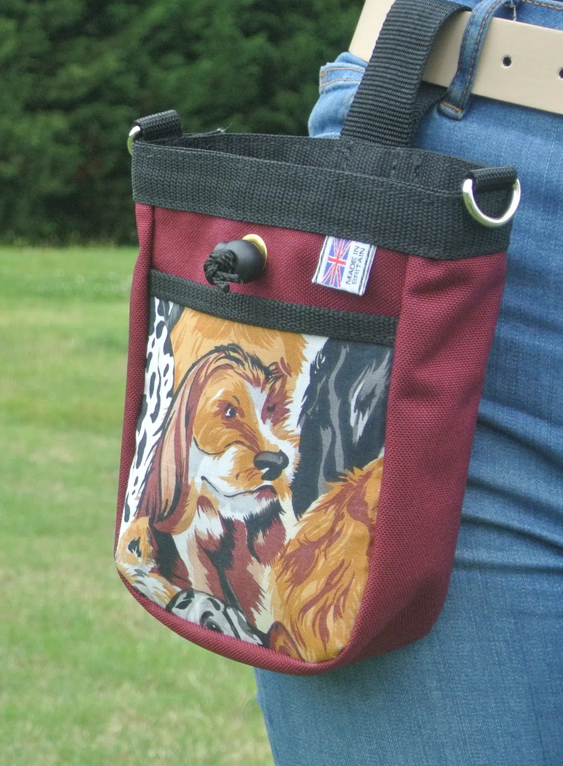 Multi-Use Pet/Dog Treat Bag Training Pouch Storage Holder With Shoulder Strap In Various Styles