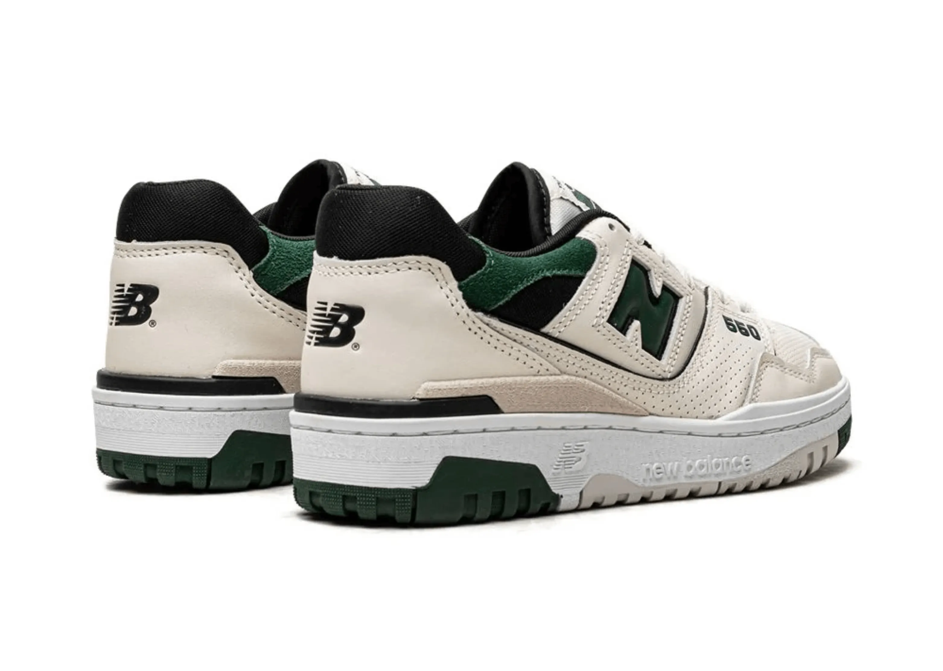 New Balance 550 Sea Salt Pine Green