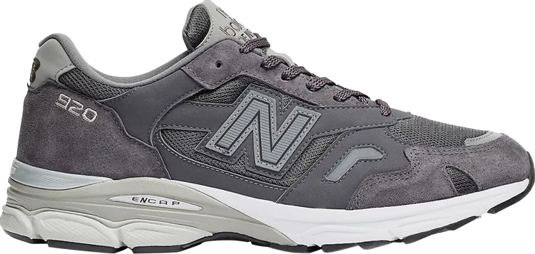 New Balance 920 Made in England 'Charcoal' sneakers, gray