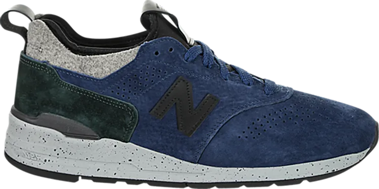 New Balance 997 Made in USA sneakers, navy/black