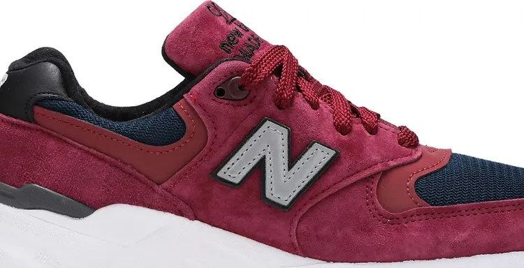 New Balance 999 Made in USA 'Burgundy Navy' Sneakers, Red