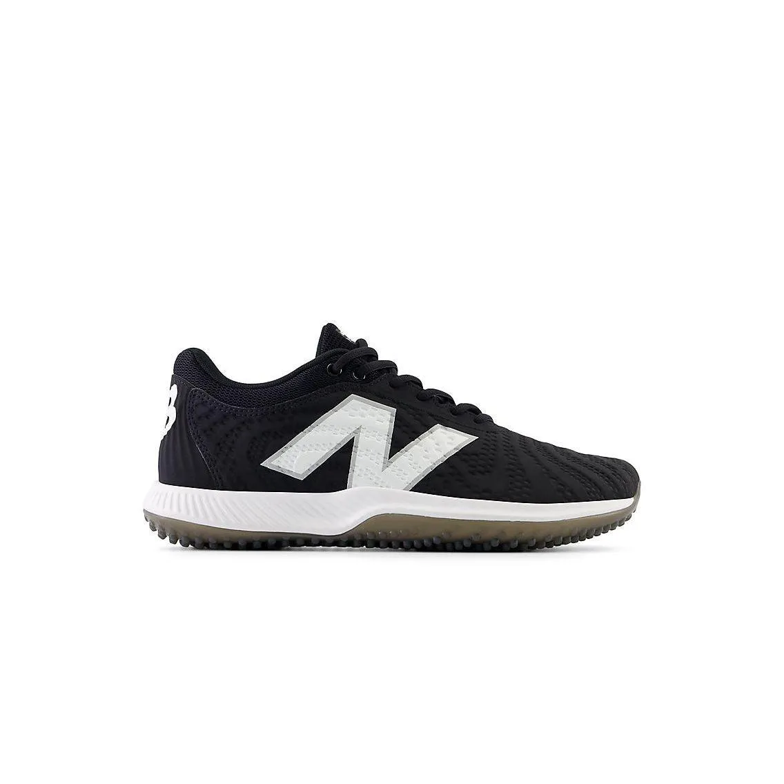 New Balance Men's FuelCell 4040 V7 Turf Baseball Shoes - Black / Optic White - T4040SK7