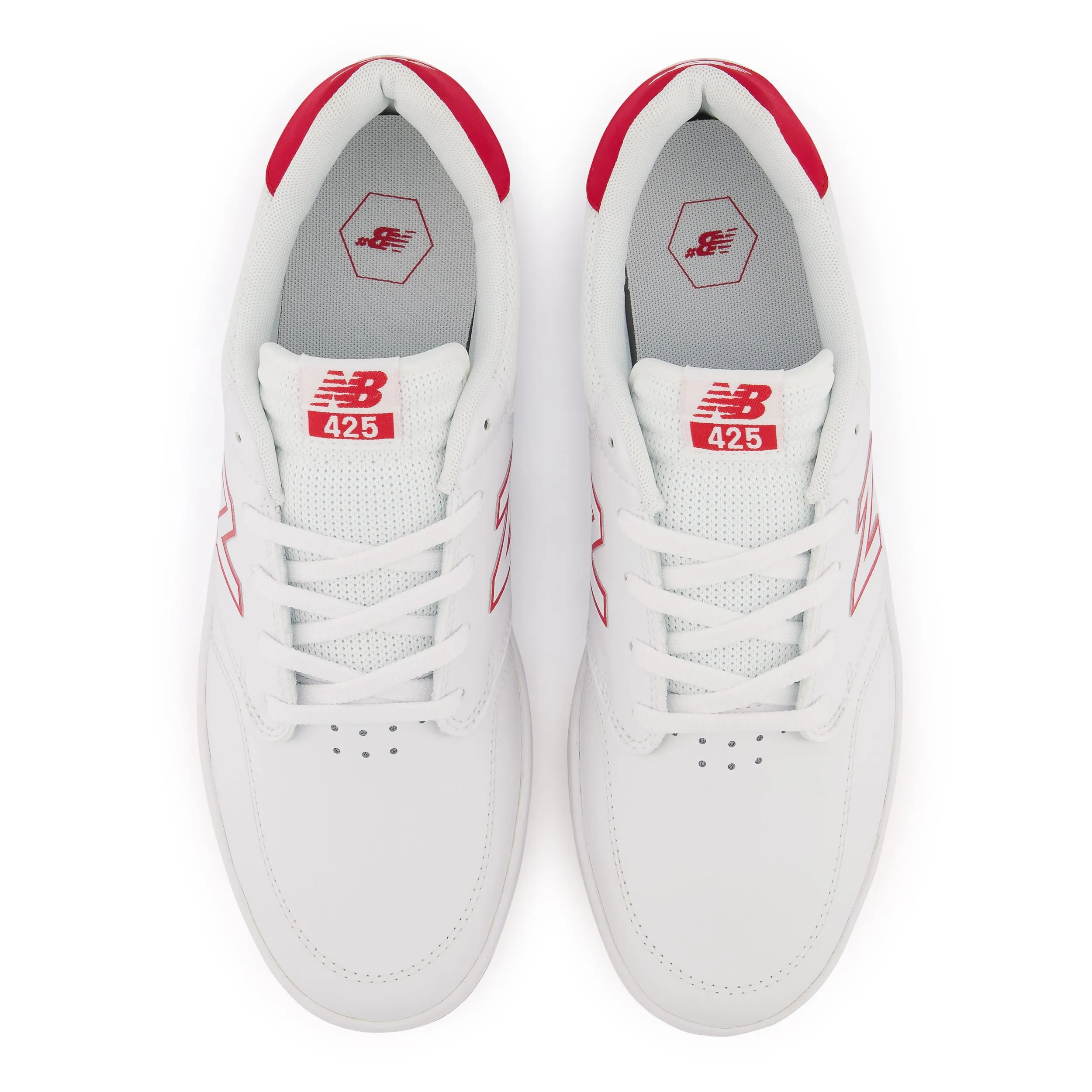 New Balance Numeric 425 Skateboard Shoe - White/Red