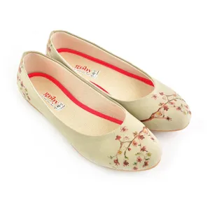 New Cherry Blossom Ballerinas Shoes 1091