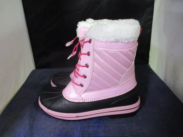 New WFS Butte Snow Boots Youth Size 2 - Winter Mauve