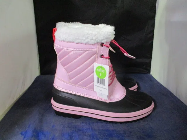 New WFS Butte Snow Boots Youth Size 2 - Winter Mauve