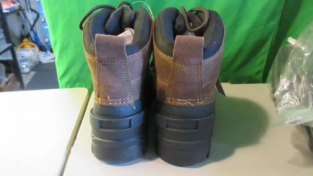 New WFS Men's Icelander Boots Brown Size 10