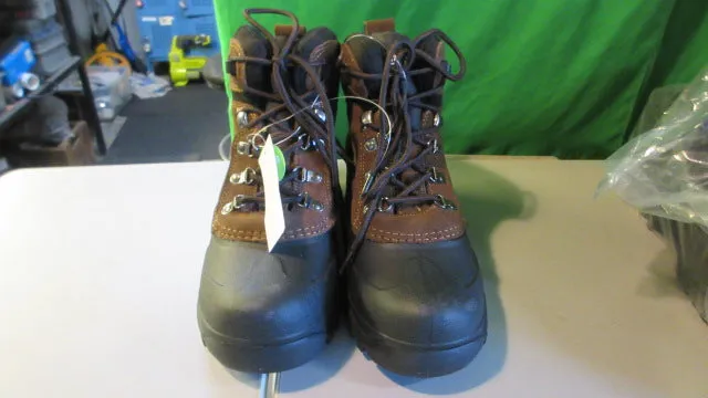 New WFS Men's Icelander Boots Brown Size 10