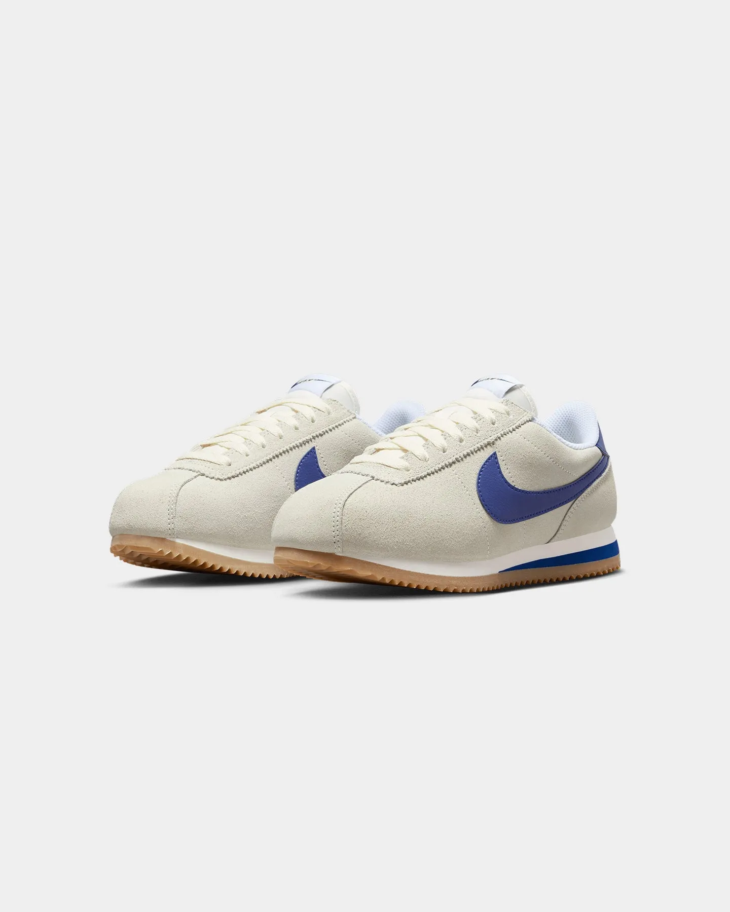 Nike Women's Cortez NCPS "Athletic Department" Pale Ivory/Deep Royal Blue