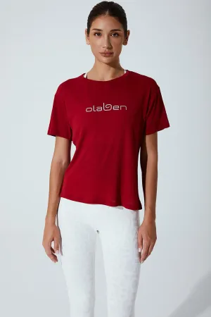 Olaben Athletic Tee - Savvy Red