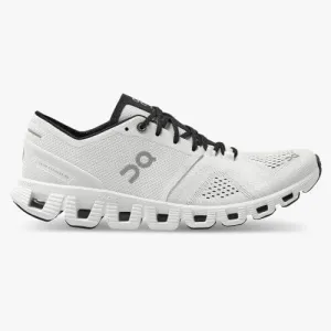 On Cloud Men's Cloud X Running Shoes- White/Black