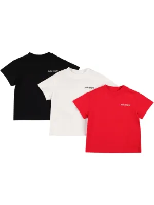 Palm Angels   Pack of 3 cotton t-shirts 