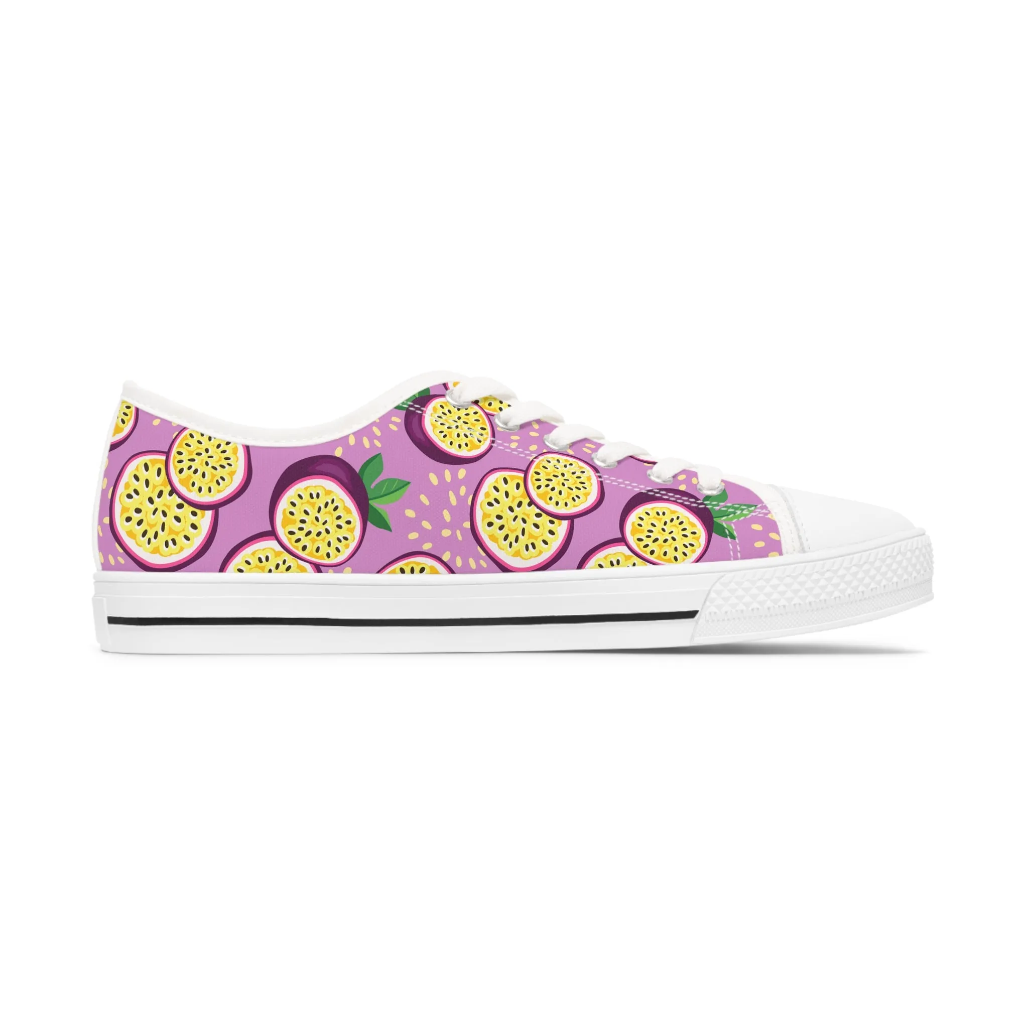 Passion Fruit Women's Low Top Sneakers