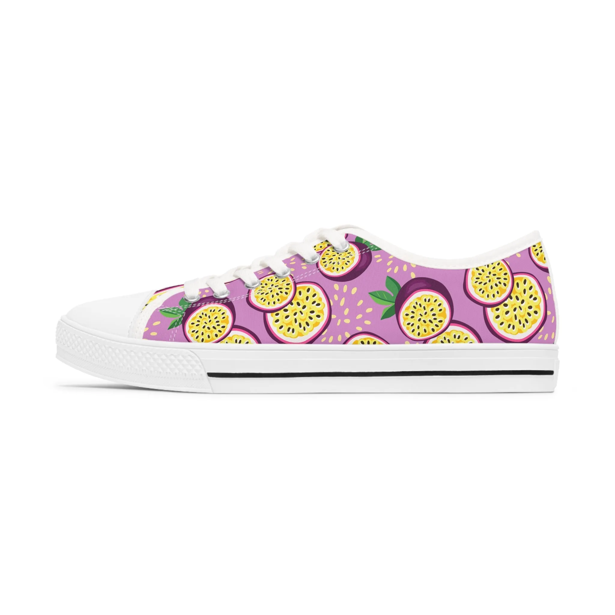 Passion Fruit Women's Low Top Sneakers