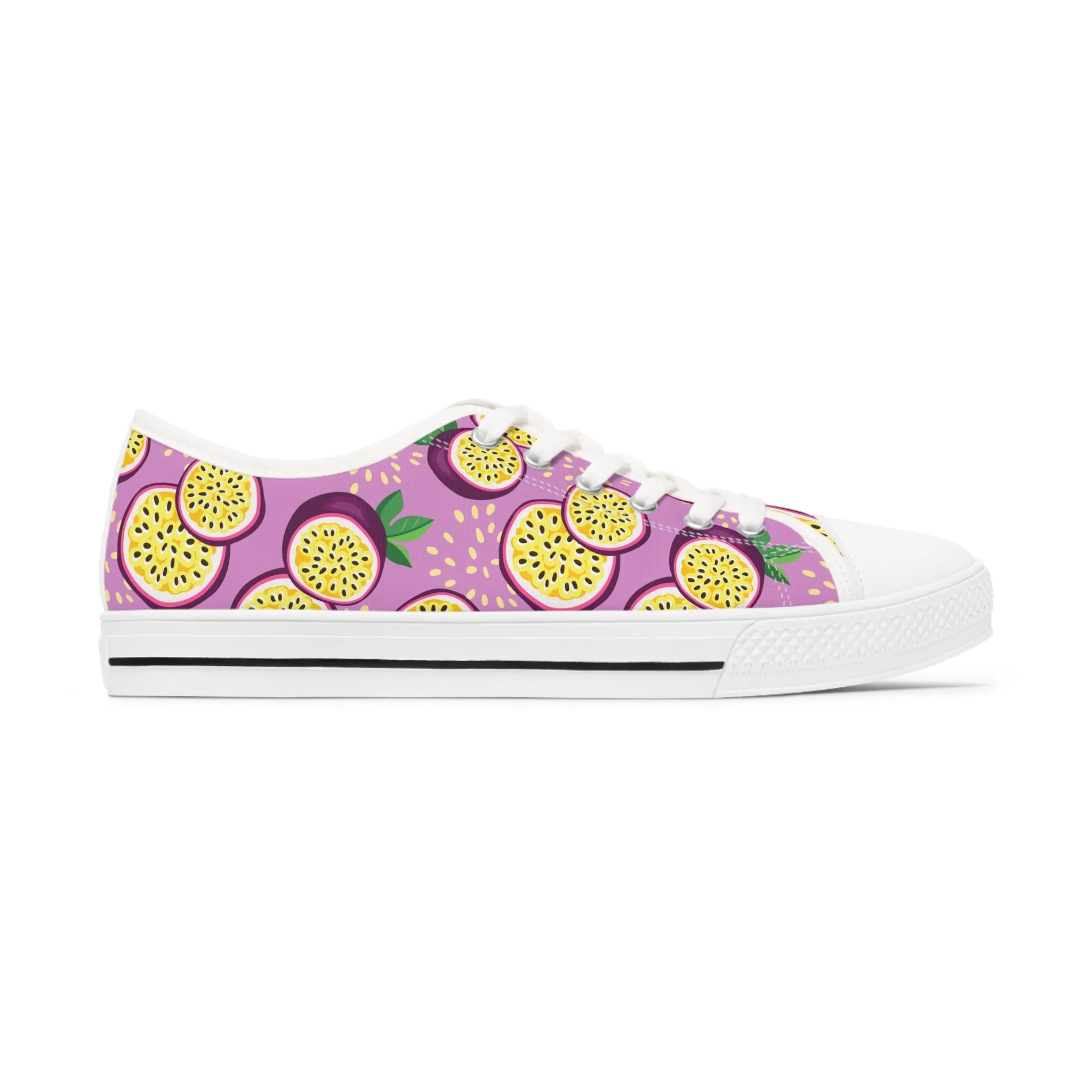 Passion Fruit Women's Low Top Sneakers