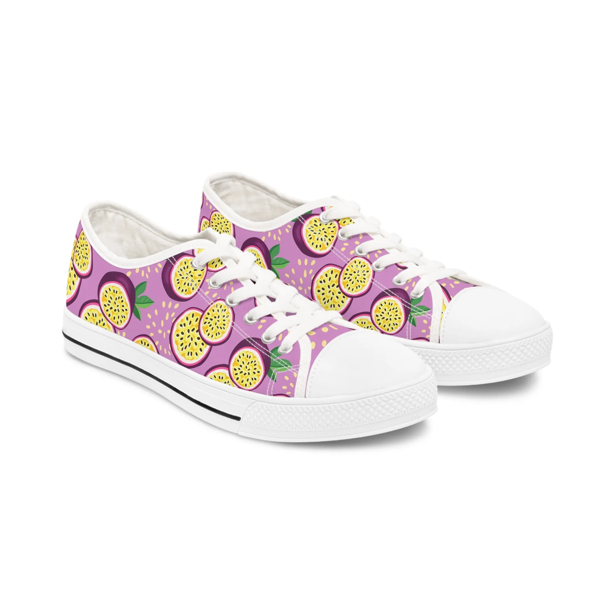 Passion Fruit Women's Low Top Sneakers