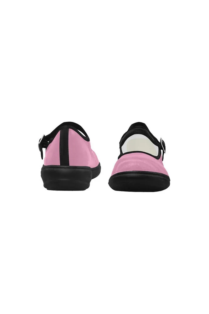 Pink Mila Satin Women's Mary Jane Shoes