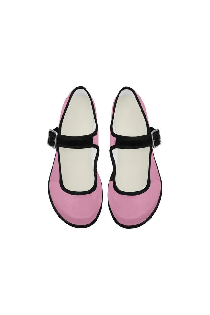 Pink Mila Satin Women's Mary Jane Shoes