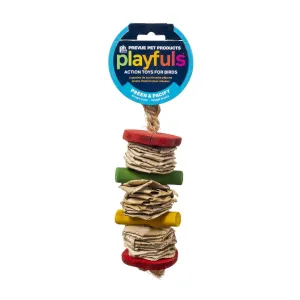 Prevue Pet Playfuls Banana Stack Bird Toy