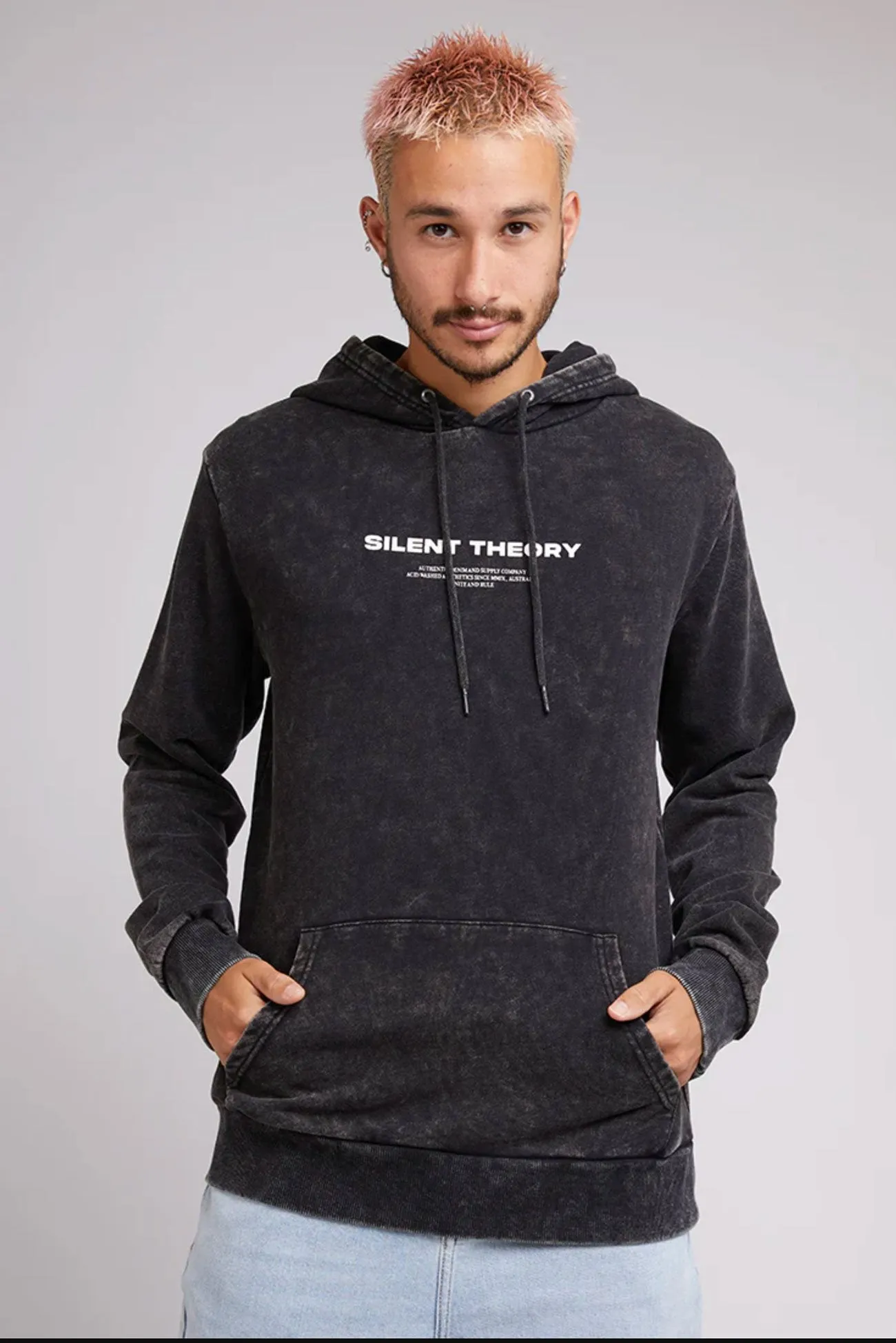 Prime Hoody Washed Black