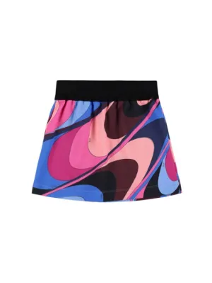 Pucci   Printed cotton skirt 