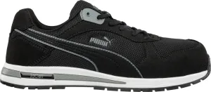 'Puma' Men's Frontside Low ESD Comp Toe - Black / Grey